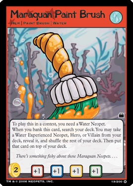 Maraquan Paint Brush - Foil